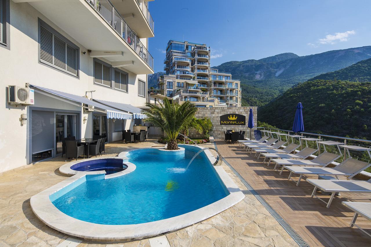 Montelux Apartments Будва Екстериор снимка